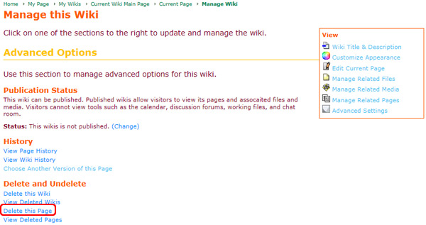 The Advanced Options Tab
